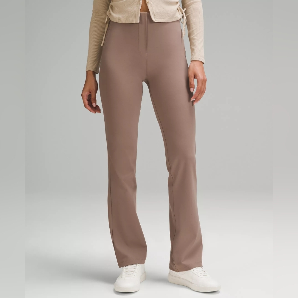 lululemon athletica Straight-Leg Pants in Taupe